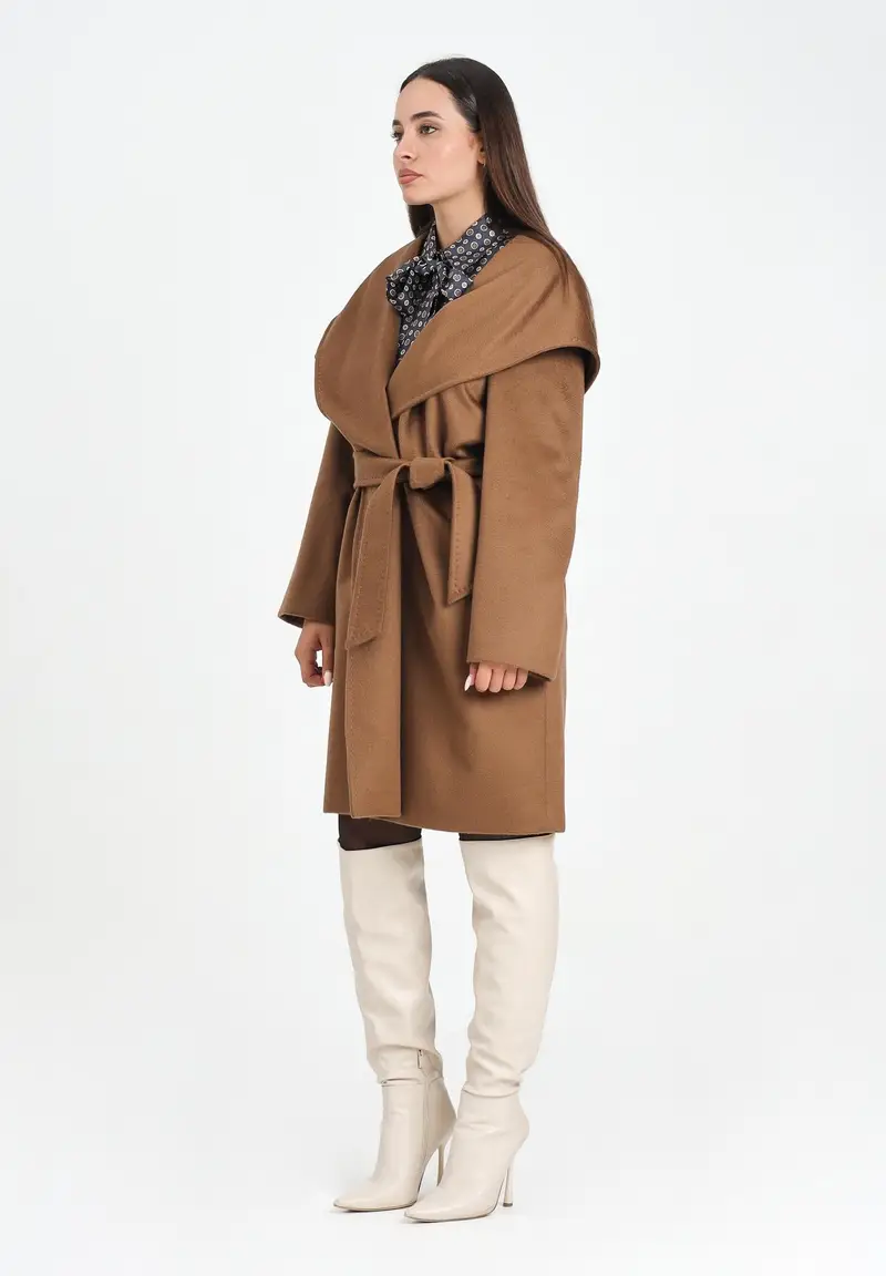 MAX MARA Cappotto NEWMANG cammello da donna