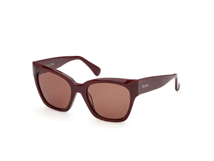 Max Mara Donna MM0204 71E Occhiali da sole Marrone Squadrata Normale