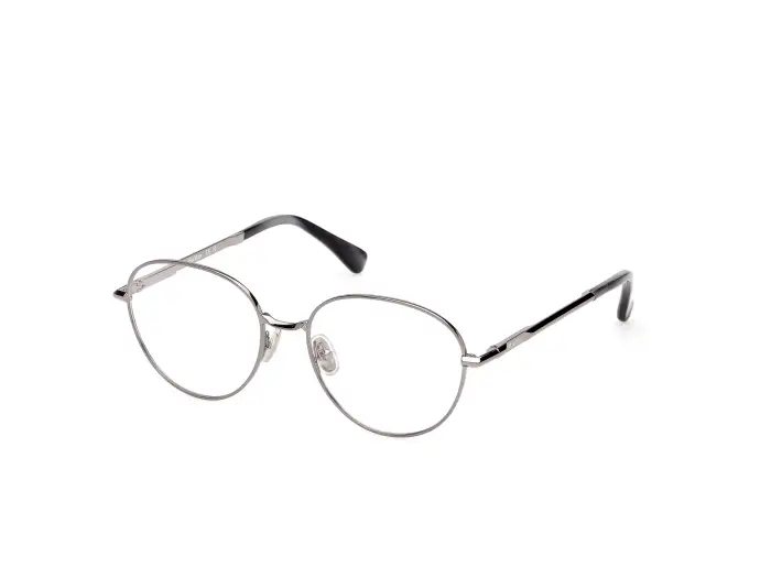 Max Mara Donna MM5245 14 Montature da vista Metallo Grigio Rotonda Normale