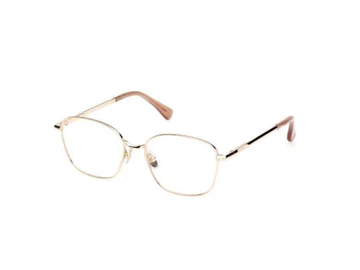 Max Mara Donna MM5246 32 Montature da vista Metallo Oro Squadrata Normale