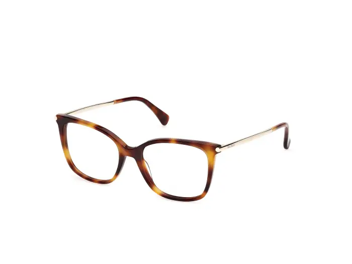 Max Mara Donna MM5248 52 Montature da vista Havana Squadrata Normale