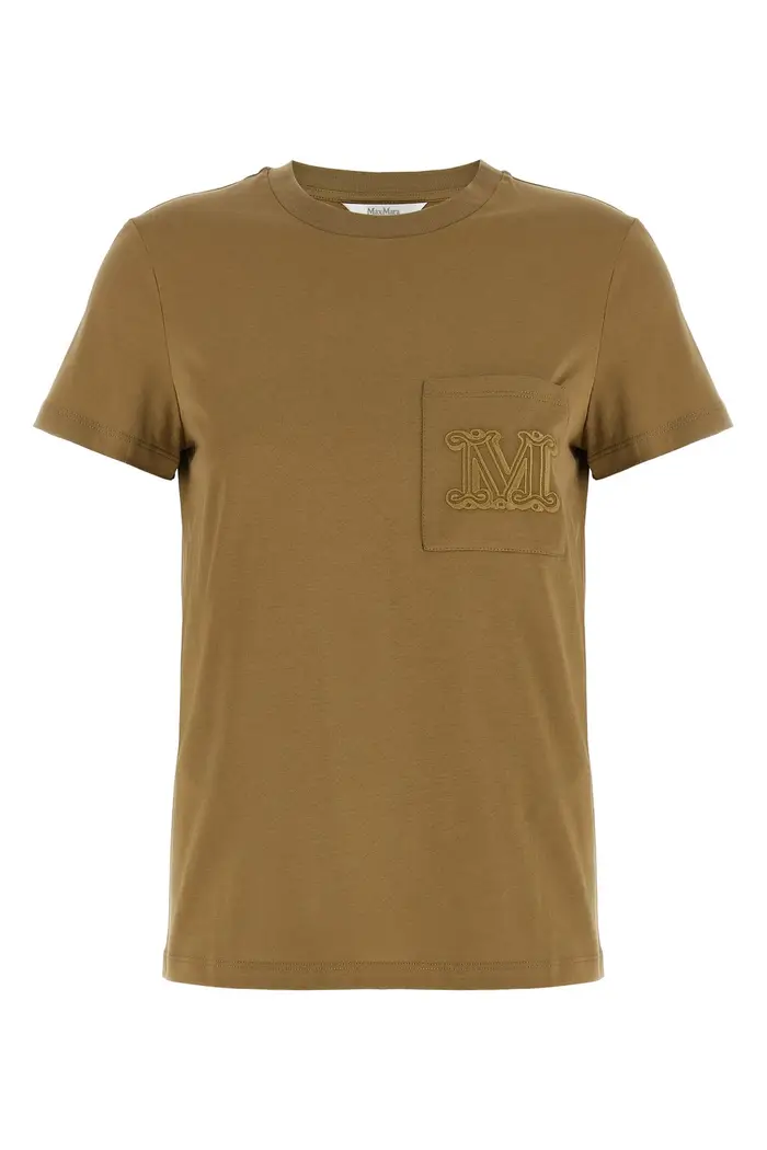 MAX MARA T-Shirt Papaia Marrone