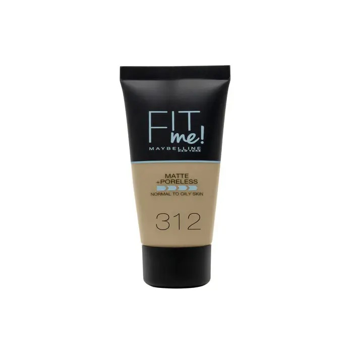 Maybelline Fit Me Matte + Poreless fondotinta 312 Golden 30ml