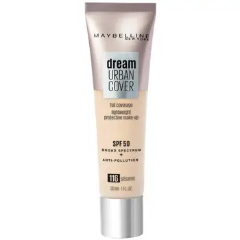 Fondotinta & primer Maybelline New York Dream Urban Cover Foundation - 116 Sésame Marrone