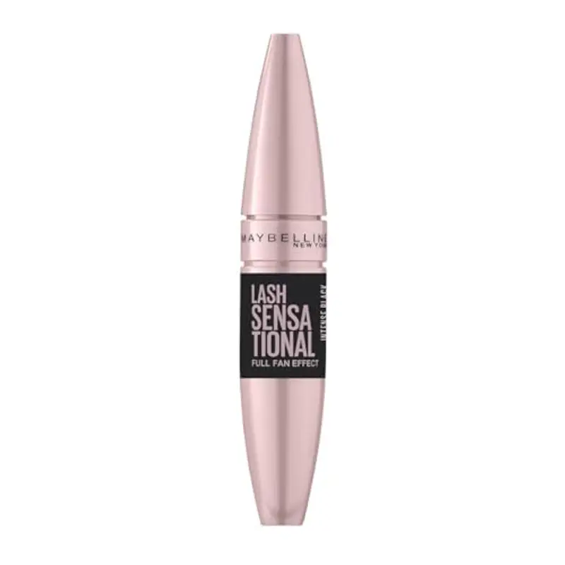 Maybelline New York Mascara Ciglia Sensazionali, Volumizzante, Effetto Ventaglio sulle Ciglia, Intense Black, 9, 5 ml