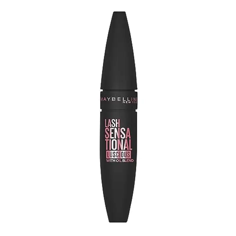 Maybelline New York Mascara Ciglia Sensazionali, Volumizzante, Effetto Ventaglio sulle Ciglia, Luscious, 9, 5 ml