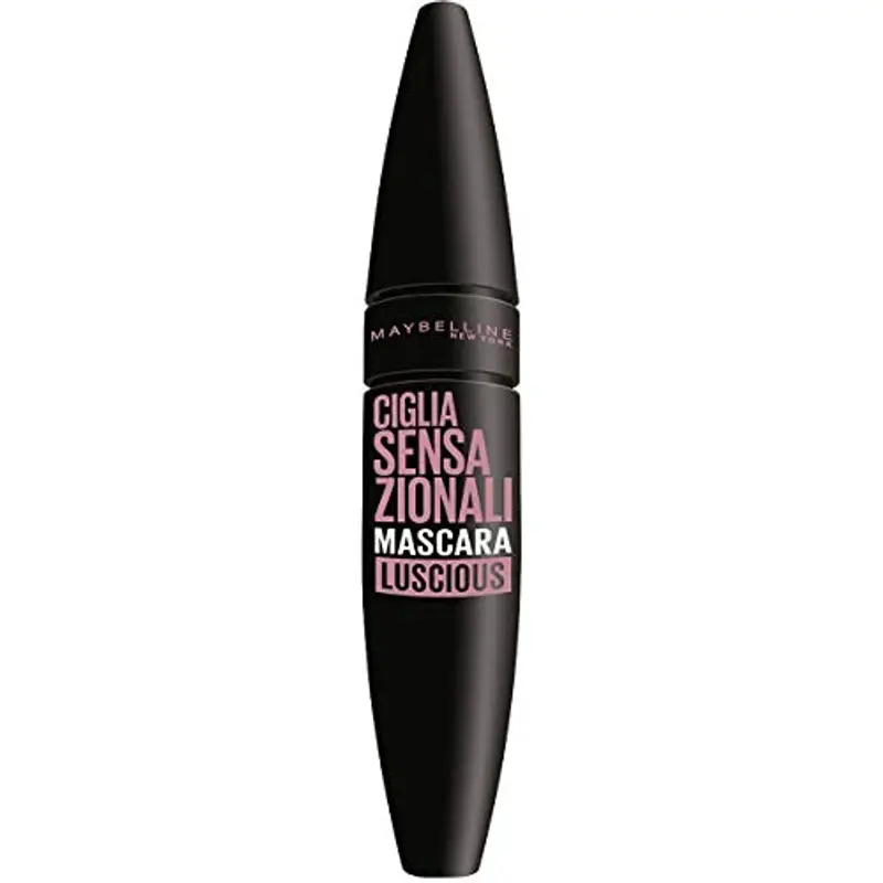 Maybelline New York Mascara Ciglia Sensazionali, Volumizzante, Effetto Ventaglio sulle Ciglia, Luscious, 9, 5 ml