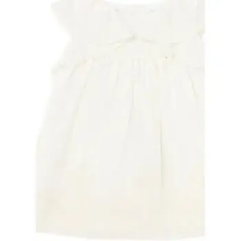 Mayoral Completo 1907 Vestido bordado Crudo Bianco