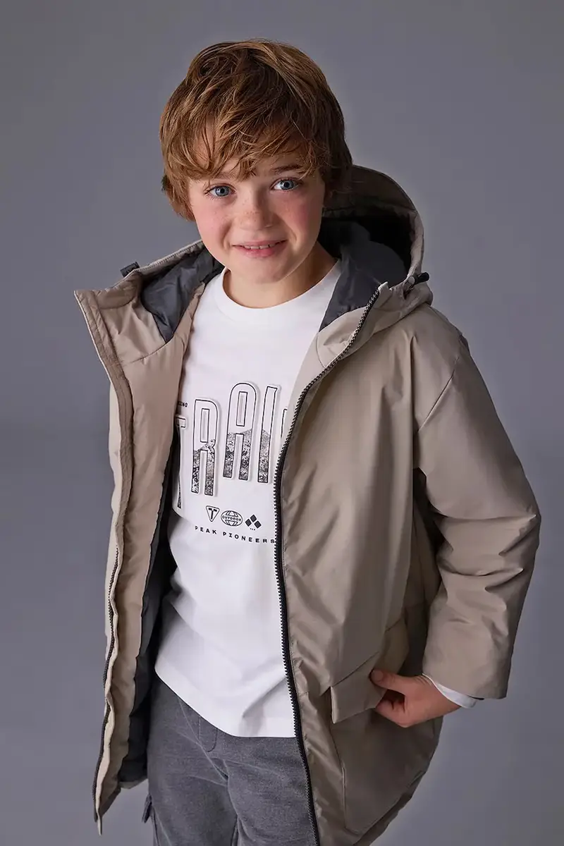Mayoral giacca per bambini colore beige 7415