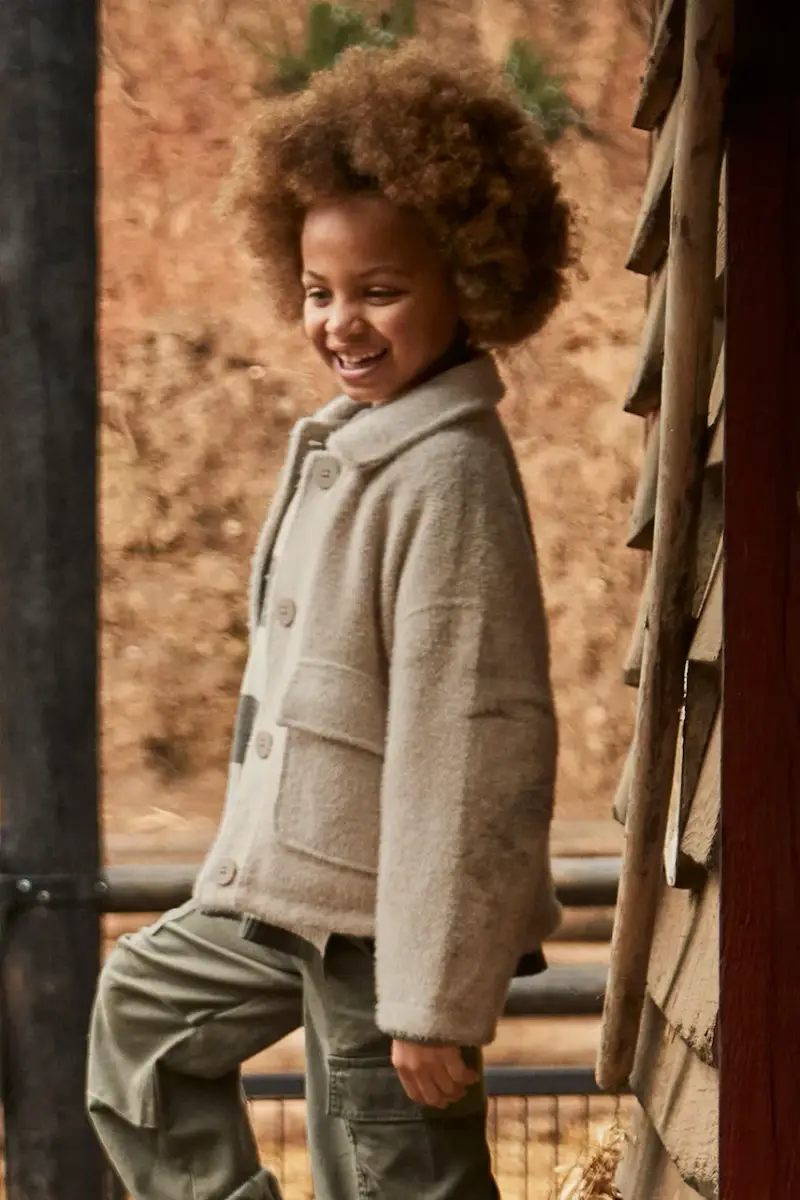 Mayoral giacca per bambini colore beige 7430