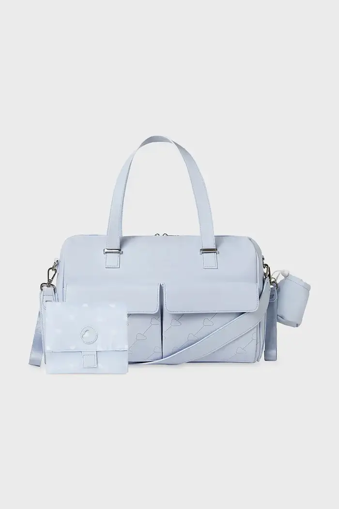 Mayoral Newborn borsa con accessori per neonato Blu