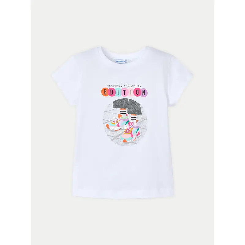 Mayoral T-shirt Bianco 3412336