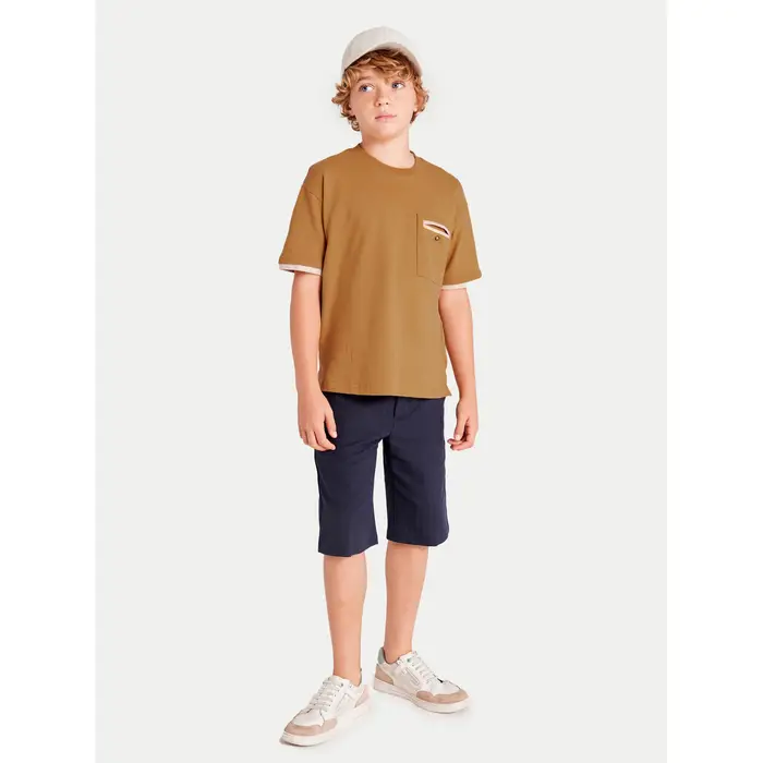Mayoral T-shirt 6004 Marrone Regular Fit