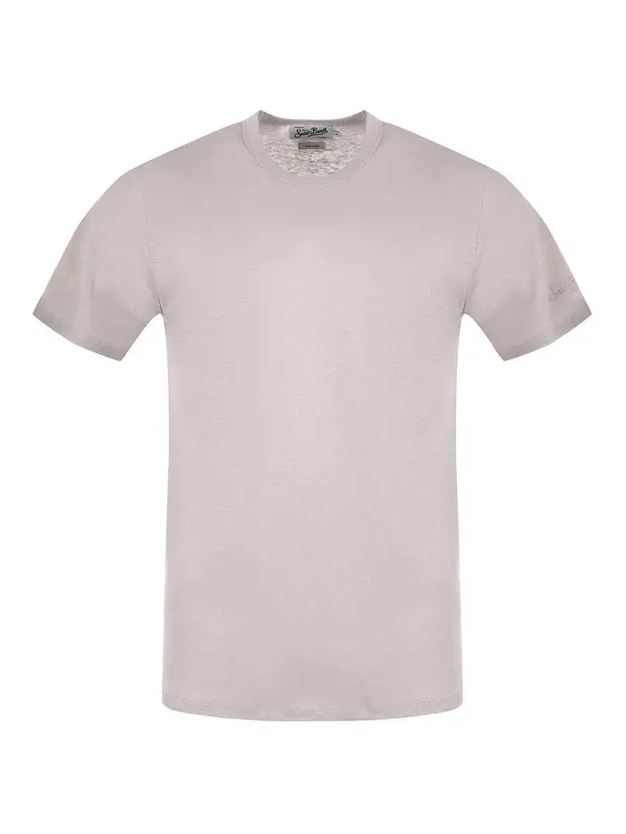 Mc2 Saint Barth Camicia uomo in lino Ecstasea n Crema