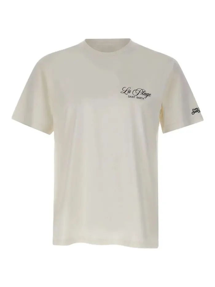 Mc2 Saint Barth T-shirt uomo Portland in cotone Bianco