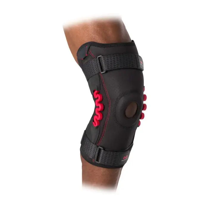 McDavid Ginocchiera con cerniera a molla NRG Brace Noir