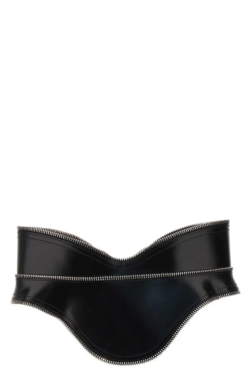 MCQUEEN Cintura Corsetto Nero