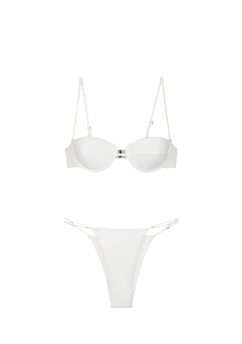 Me Fui Bikini Reggiseno White