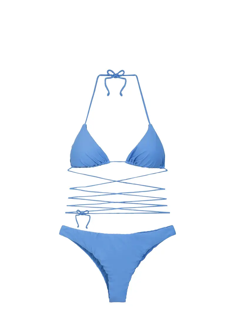 Me Fui Bikini Triangolo Celeste