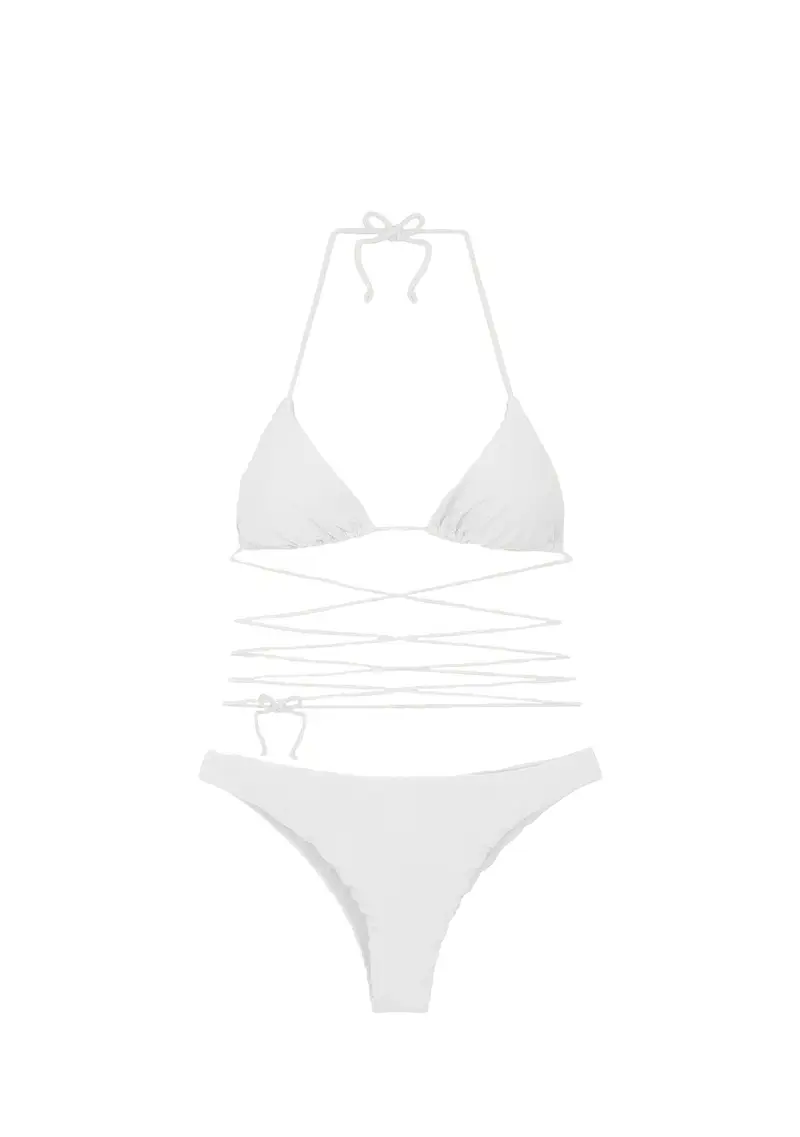 Me Fui Bikini Triangolo White