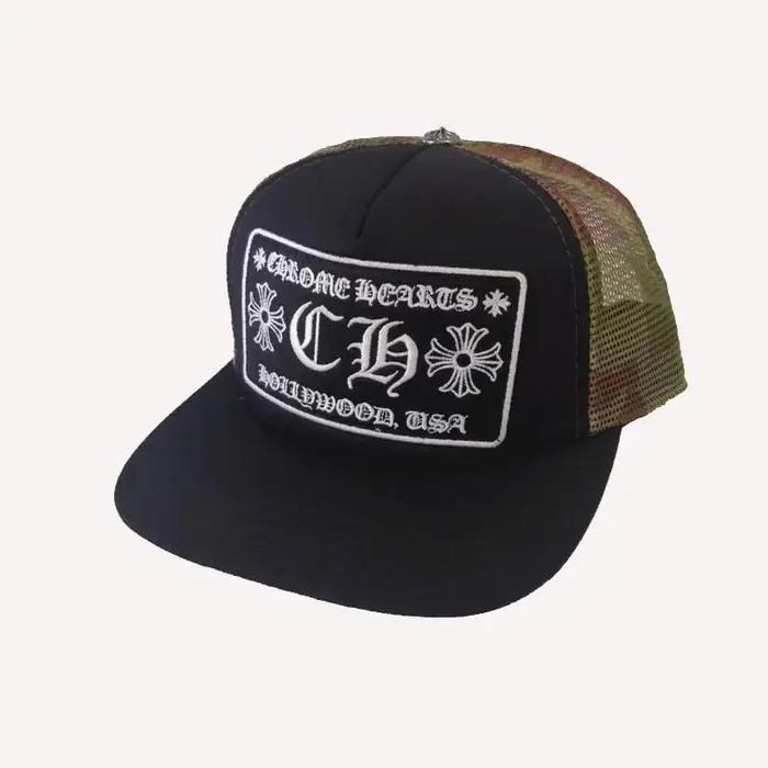 Meimeier Nuovo Cappello di Tendenza, Cappellino Fashion Hip Hop Ricamato con Visiera Parasole in Rete, Cappellino da Baseball Pingyang da