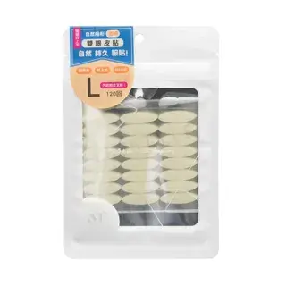 Natural Invisible Transparent Double Eyelid Tape L 120 pcs
