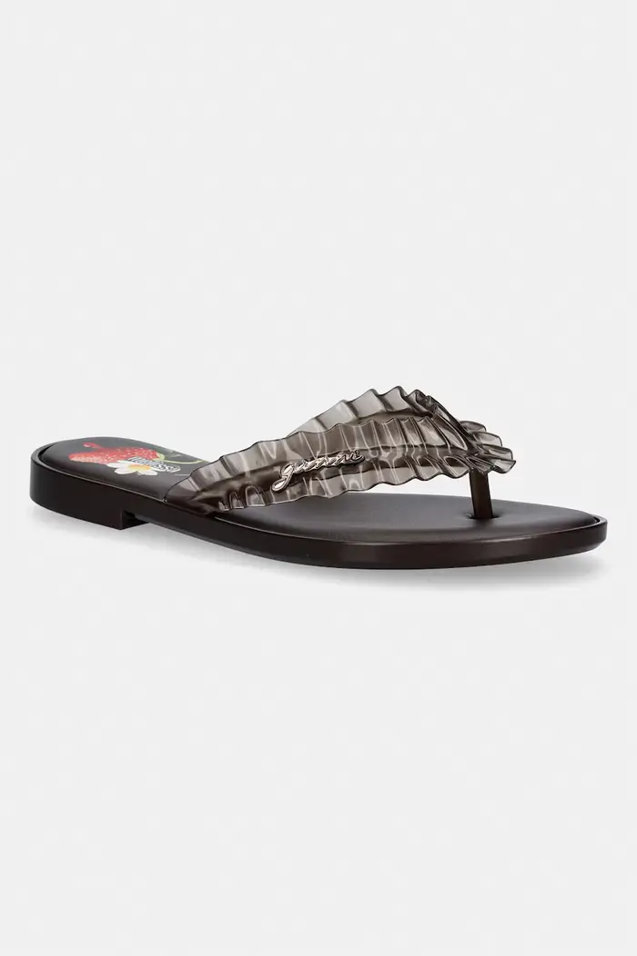 Melissa infradito da donna FLIP FLOP SLIM + GANNI AD Marrone