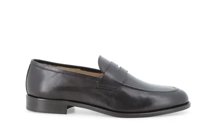 Melluso Mocassino classico uomo in pelle marrone u90608q