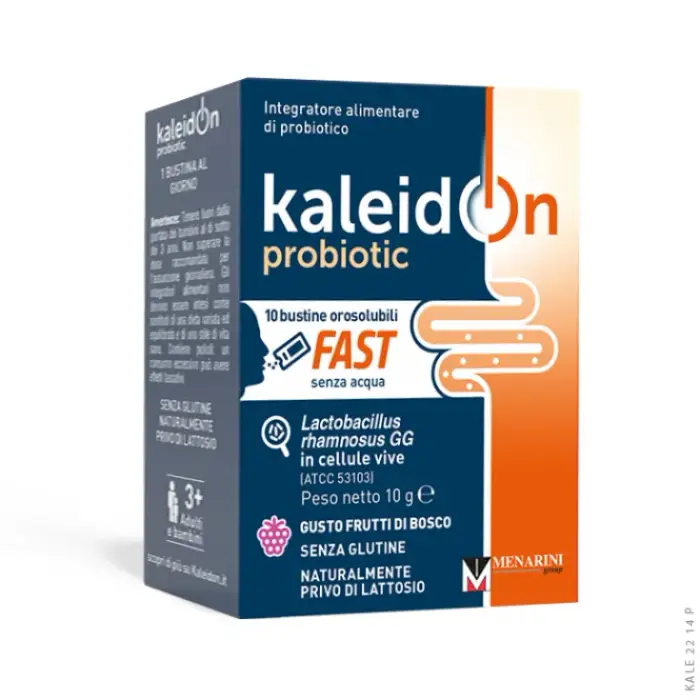 Kaleidon Fast Frutti Di Bosco 10 Bustine - Integratore