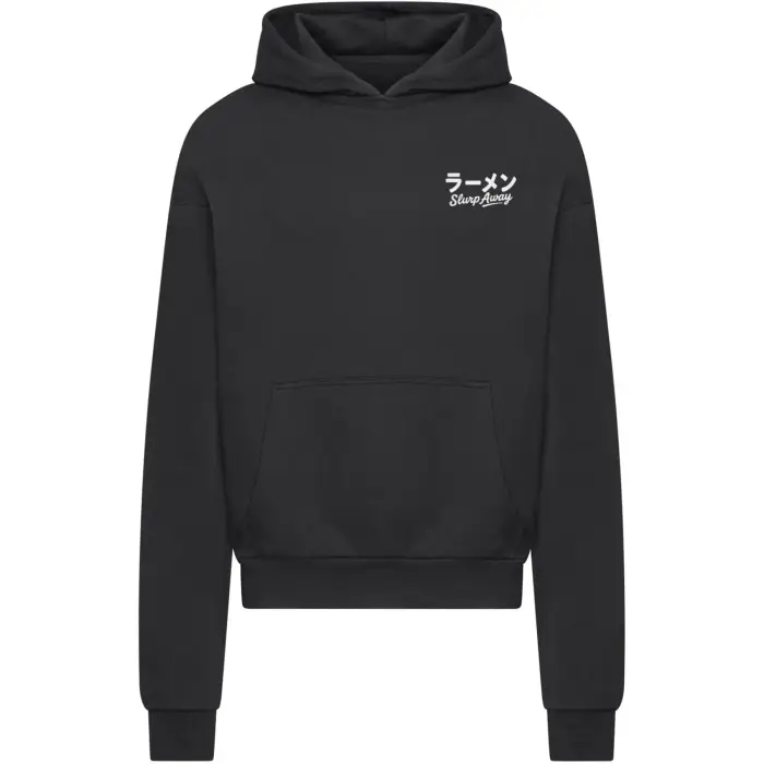 Felpa con cappuccio Merchcode Japanese Ramen Noir