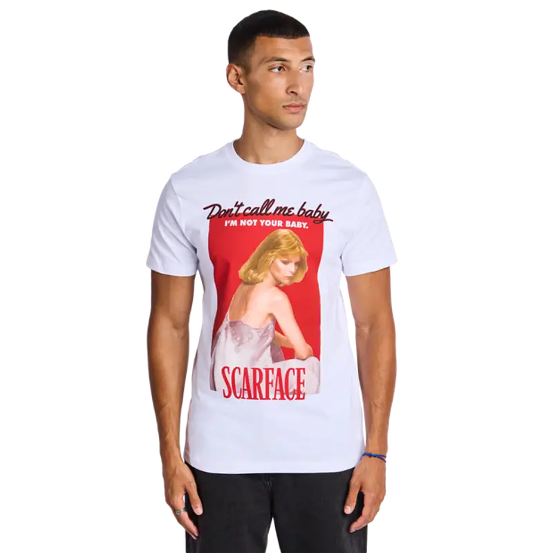 MERCHCODE Scarface male Magliette - Bianco - Foot Locker