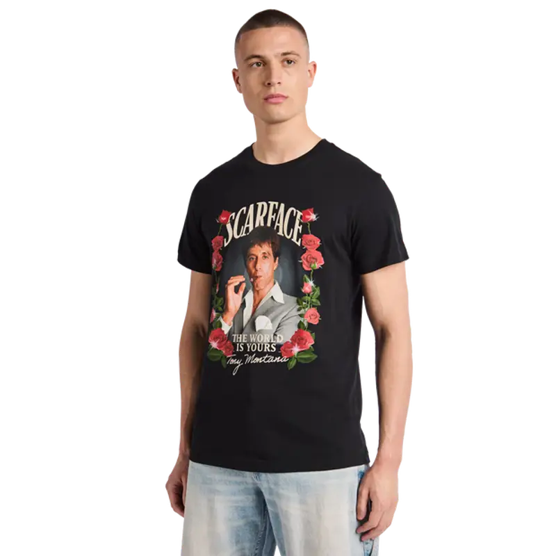 MERCHCODE Scarface male Magliette - Nero - Foot Locker