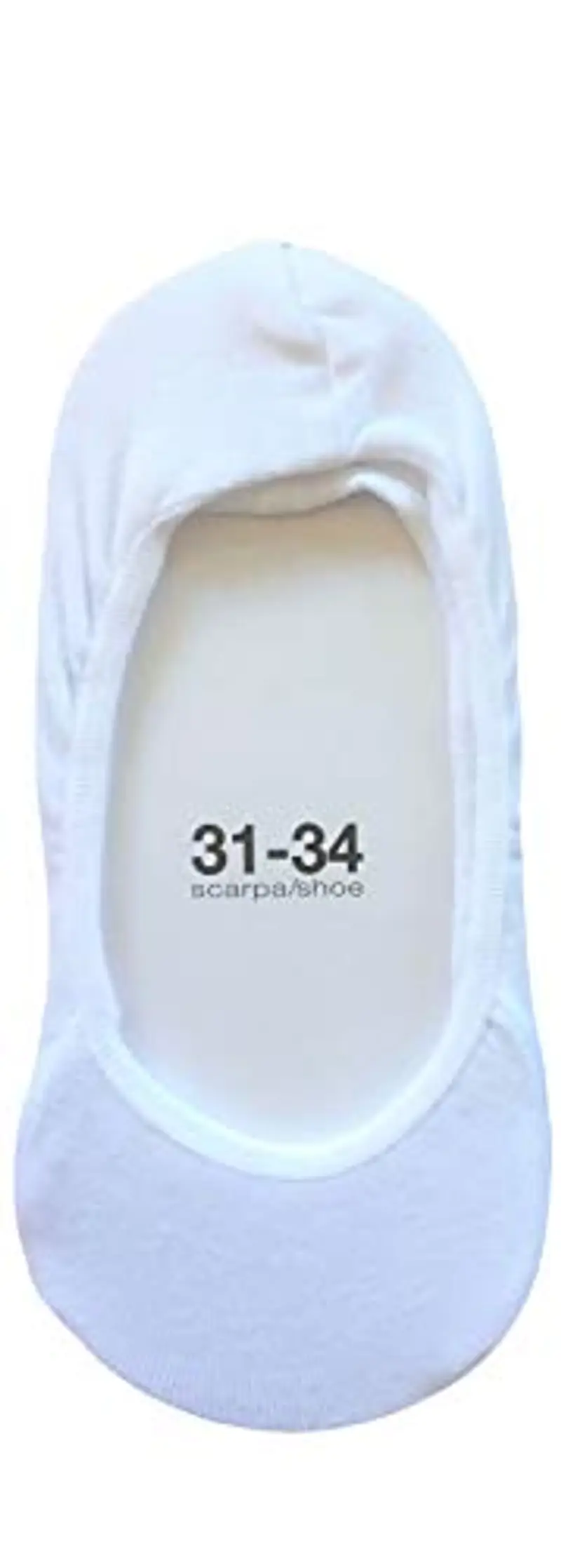 MERITEX MINICALZA SALVAPIEDE INVISIBILE KIDS - BAMBINO/BAMBINA COTONE ELASTICIZZATO - CONFEZIONE DA 3 PAIA - PRODOTTO CERTIFICATO Oeko-Tex