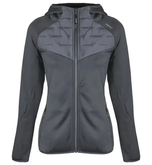 Meru Bath W - felpa in pile - donna Grey