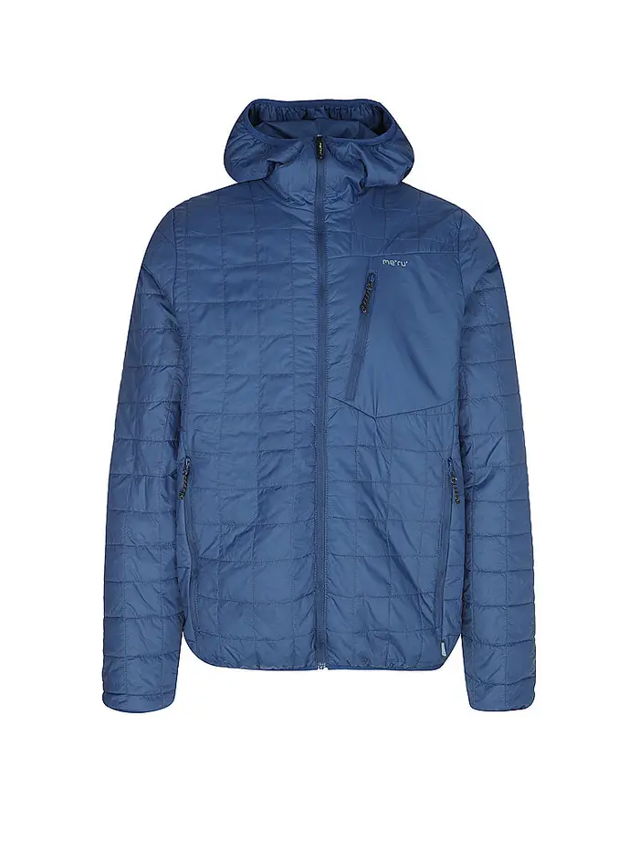 Meru Giacca isolante da uomo Naknek con cappuccio blu
