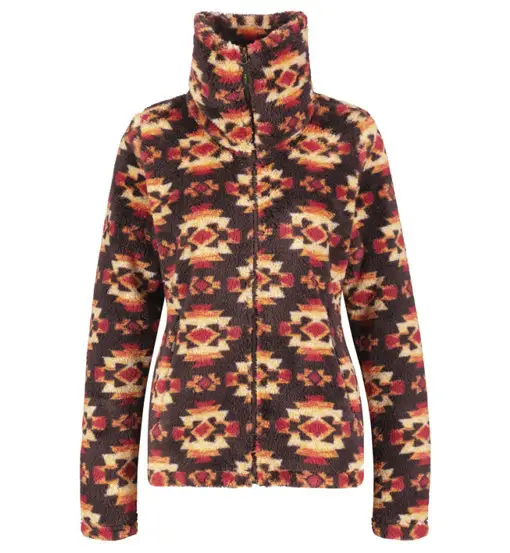 Meru Kurgan W - giacca in pile - donna Red