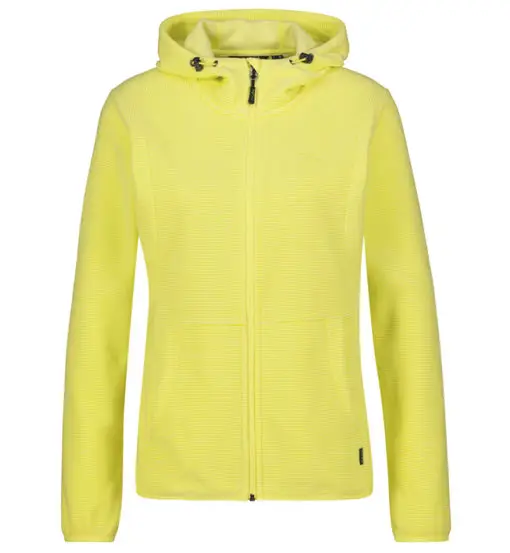Meru Lourosa W - felpa in pile - donna Yellow