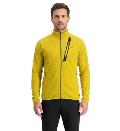 Ohope - felpa in pile - uomo Yellow