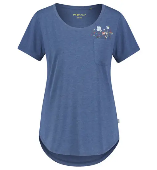 Portoalegre W - maglia trekking manica corta - donna Blue