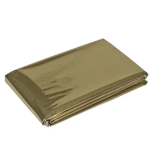 Meru Rescue Blanket - coperta d emergenza Gold