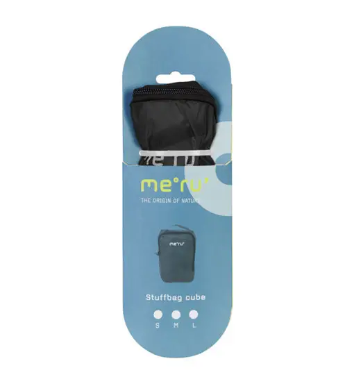 Meru Stuffbag Cube - Borsone da viaggio Black