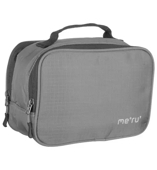 Meru Toronto Wash Bag - beautycase Grey