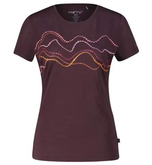 Trelleborg W - maglia trekking manica corta - donna Bordeaux