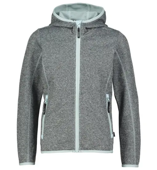 Meru Warrington Jr - felpa in pile - ragazza Grey