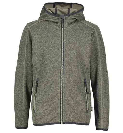 Meru Warrington Jr - felpa in pile - ragazzo Grey