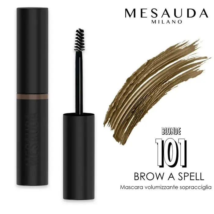 Mesauda mascara volumizzante sopracciglia biondo 101
