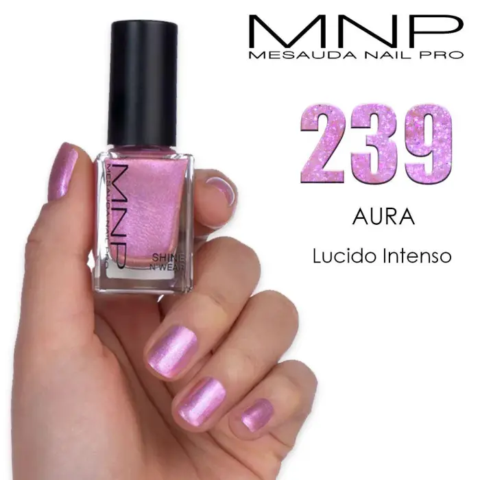 Mesauda MNP 10 ml Shine N Wear 239 Aura - Smalto semipermanente
