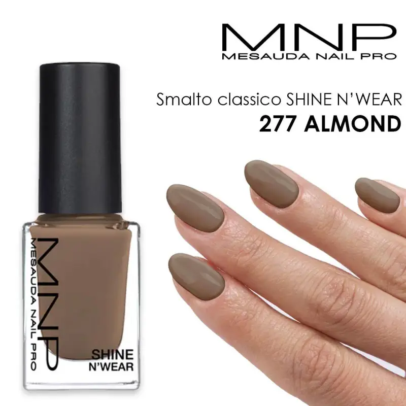 Mesauda Mnp smalto classico shine n'wear 277 mandorla
