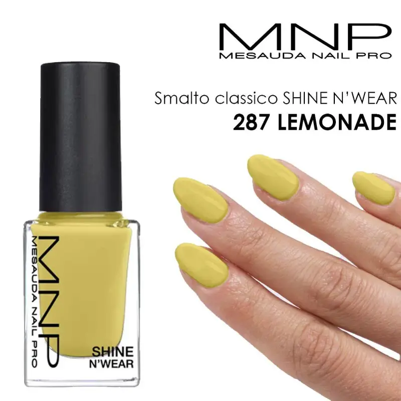 Mesauda Mnp smalto classico shine n'wear 287 limonata