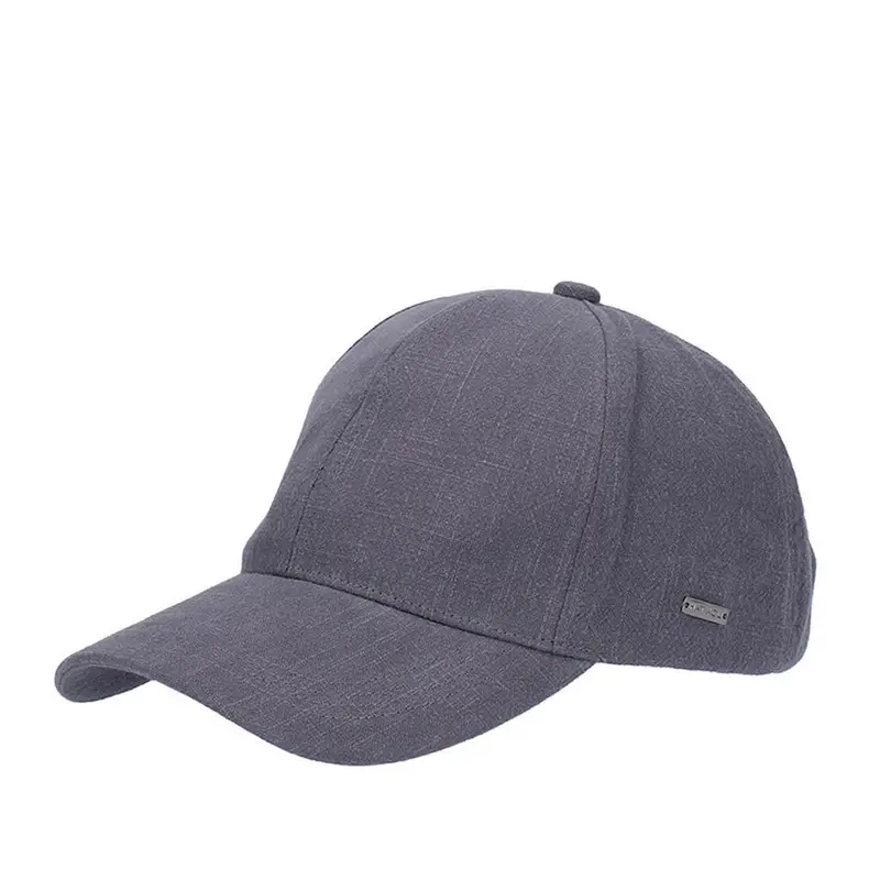 Mess Cappello baseball in tessuto ramie ctm2280 denim